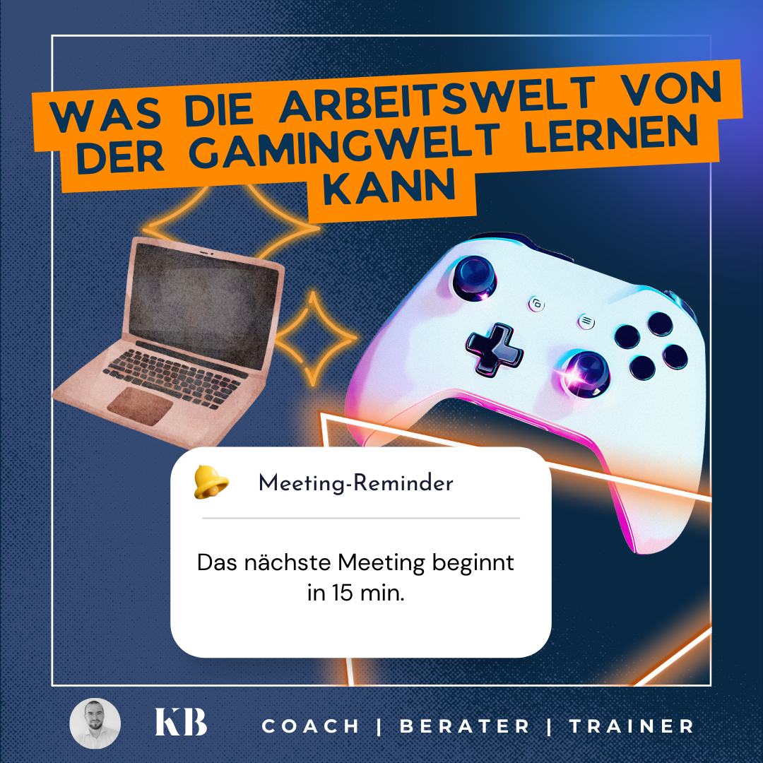 Illustration zur Arbeitswelt und Gamingwelt, zeigt Spielfiguren auf einem Schachbrett – Symbol für Strategie und Motivation im Unternehmen.